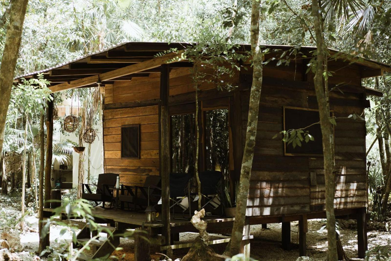 Chéel Cabañas&Camping Puerto Morelos Exterior foto